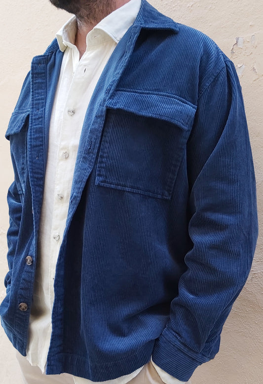 PANA / CORDEROY AZUL