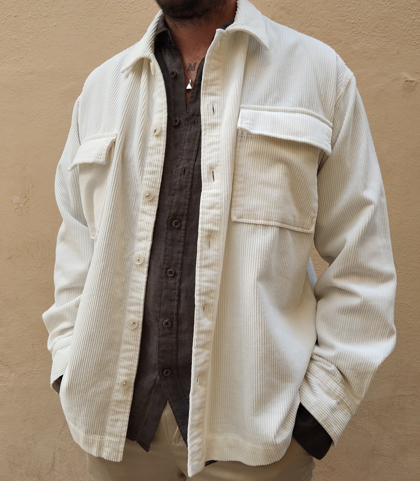 PANA / CORDEROY OFF WHITE
