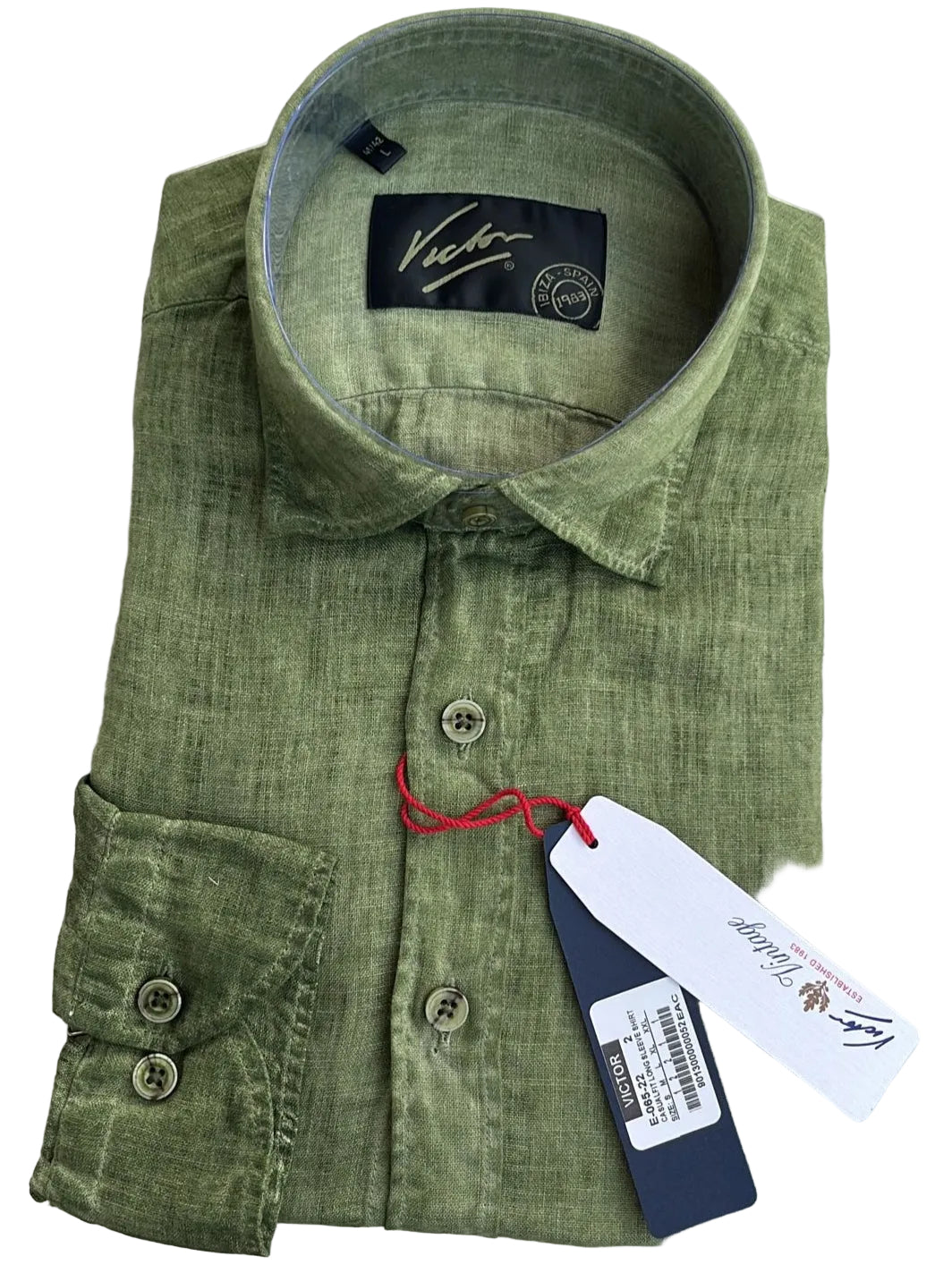 VICTOR LOGO KHAKI