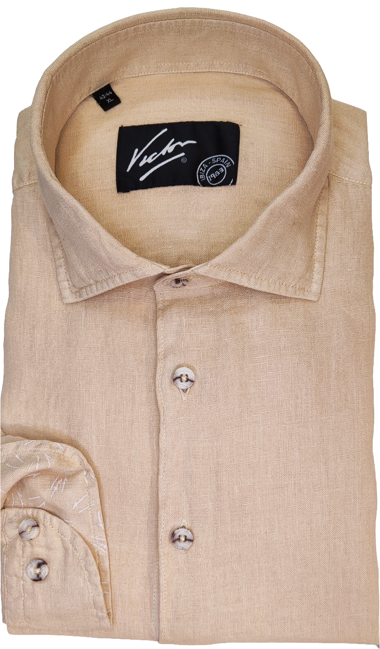 VICTOR LOGO CREAM BEIGE