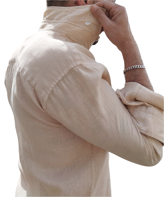 VICTOR LOGO CREAM BEIGE