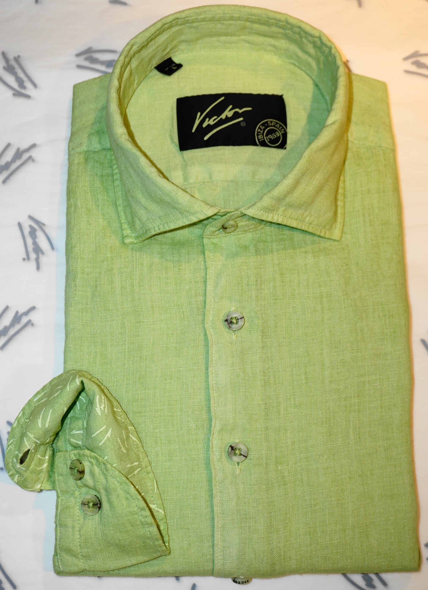 VICTOR LOGO PISTACHO