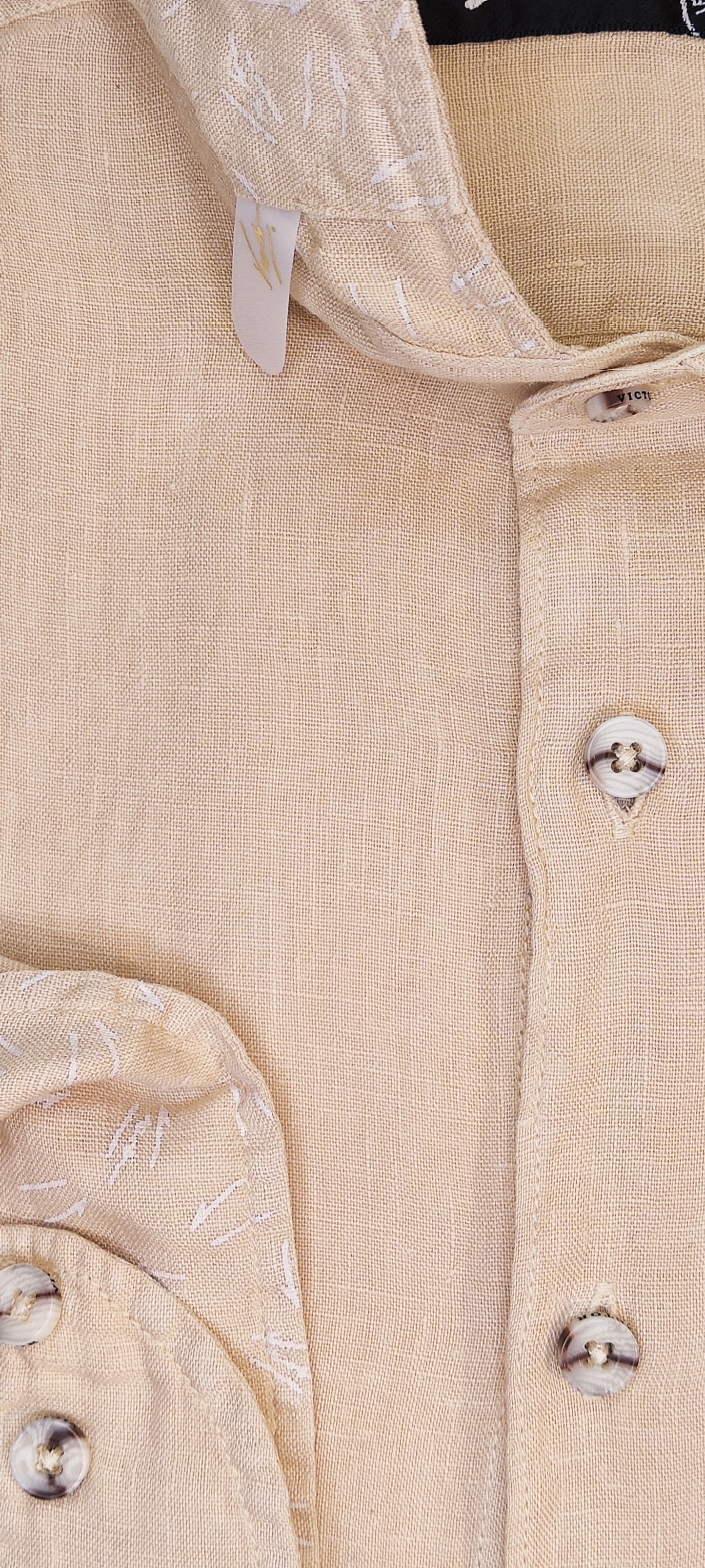 VICTOR LOGO CREAM BEIGE