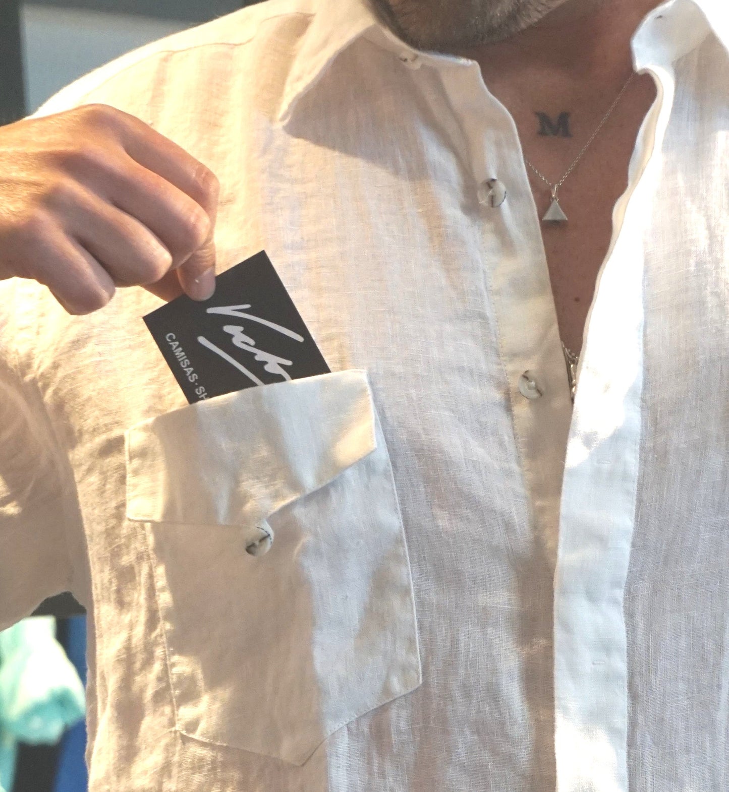 DOUBLE POCKET BLANCO